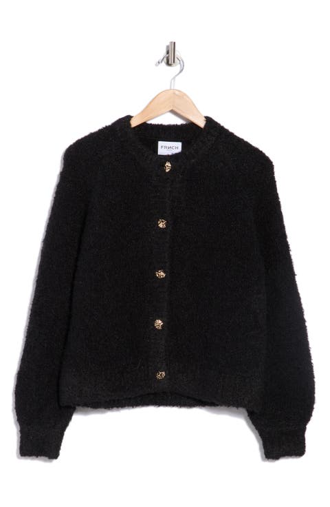 High Winter Button Front Cardigan