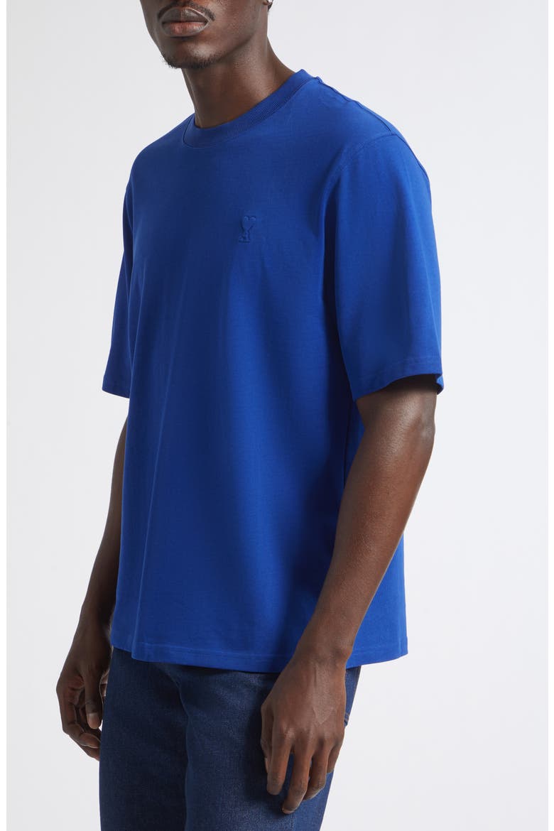 Ami de Coeur Cotton T-Shirt, Alternate, color, BLEU ROI