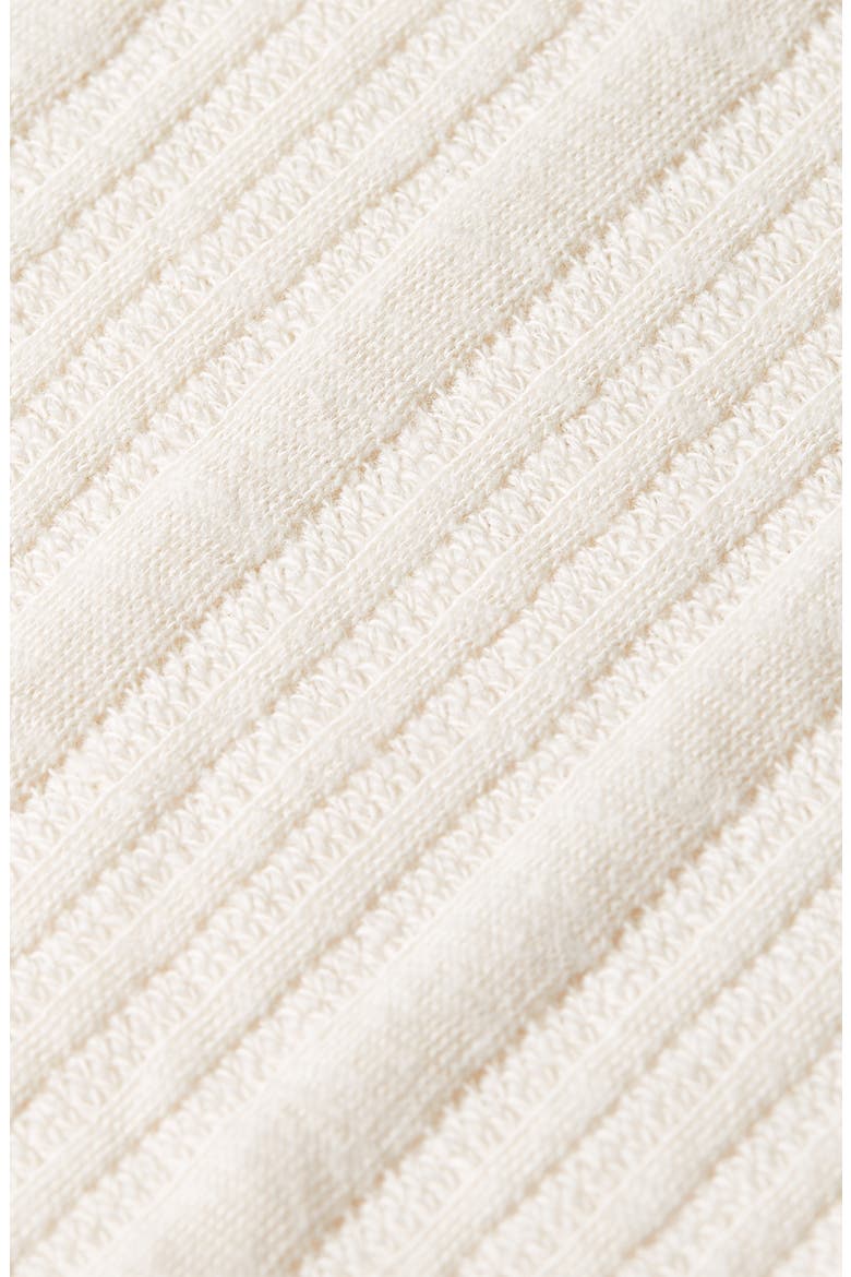 Relaxed Fit Rib Polo, Alternate, color, EGGNOG