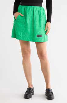 Longchamp Quilted Miniskirt