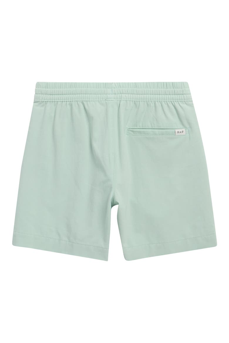 Kids' Cotton Blend Shorts, Alternate, color, SILT GREEN