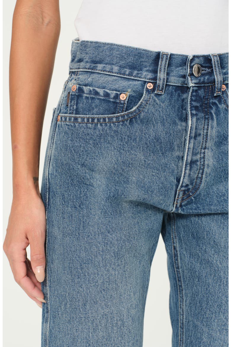 Romie Mid Rise Straight Leg Jeans, Alternate, color, ENDLESS SEA VINTAGE