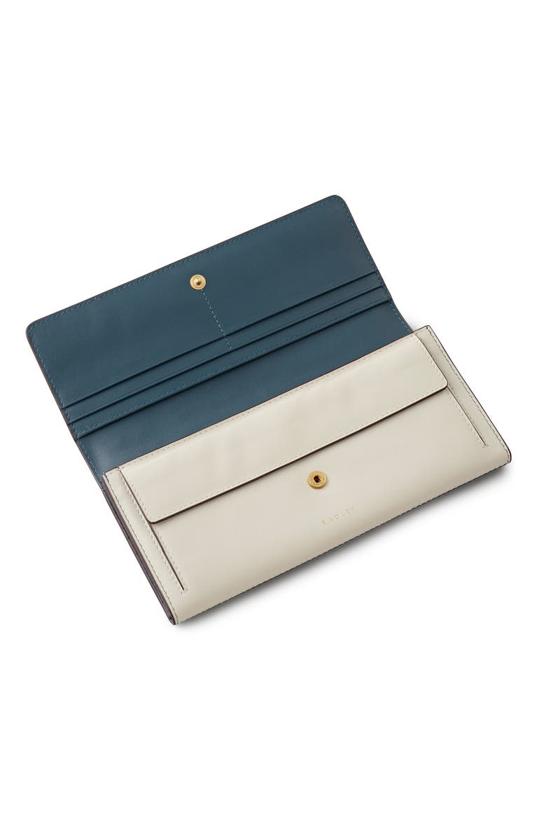 Radley An Ice Day Large Flapover Wallet, Alternate, color, Teal
