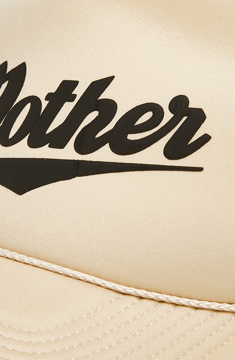 Local Beach Mother Summer Trucker Hat, Alternate, color, Khaki