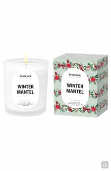 Winter Mantel Candle