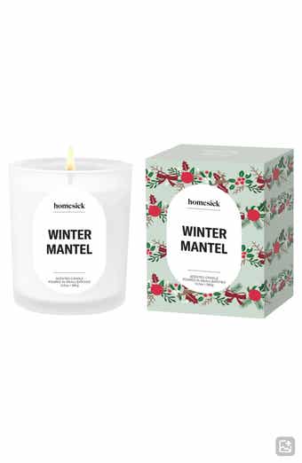 Winter Mantel Candle