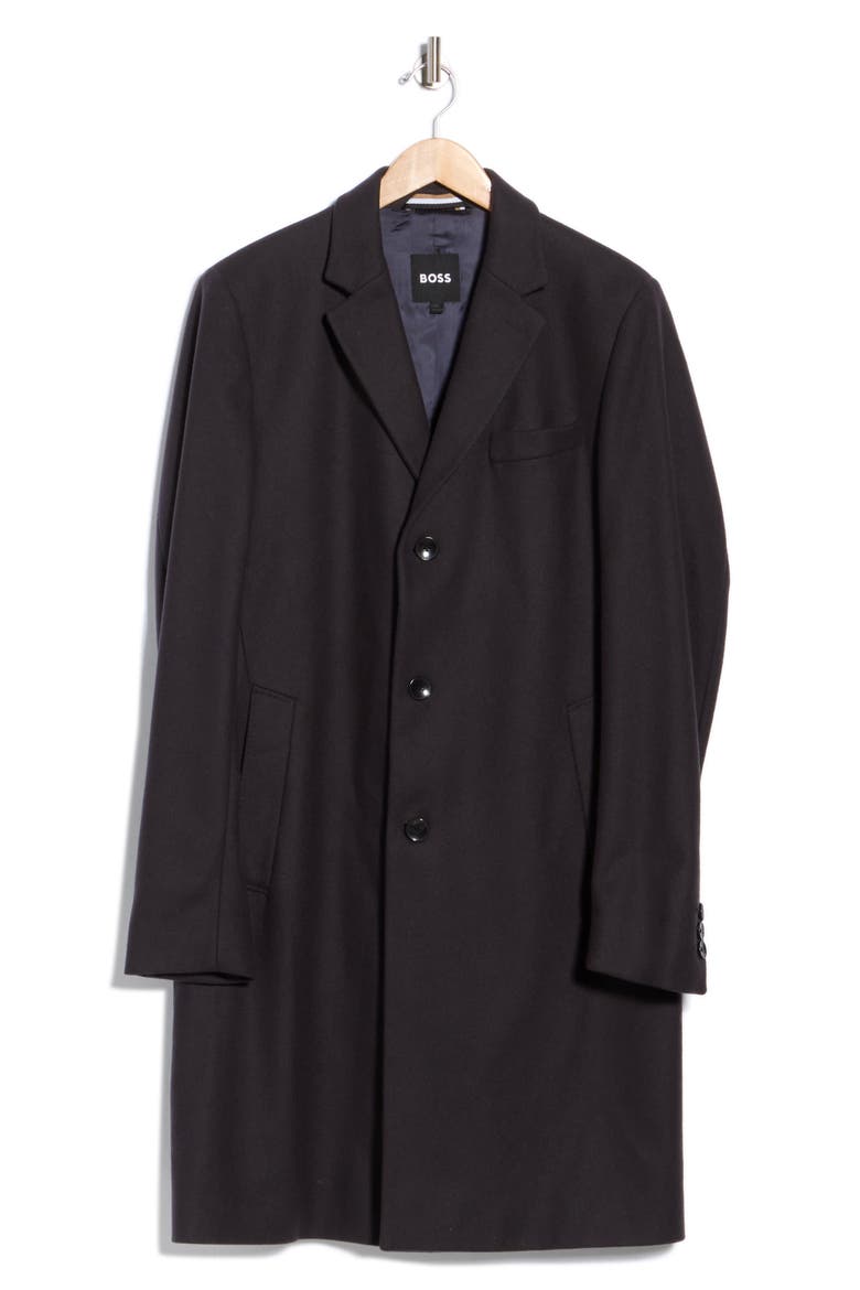 Hyde Tailored Coat, Main, color, DARK BLUE