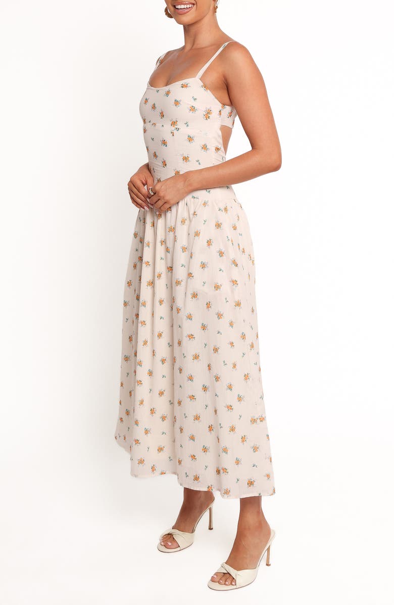 Petal & Pup Oakley Maxi Dress, Alternate, color, Yellow Floral