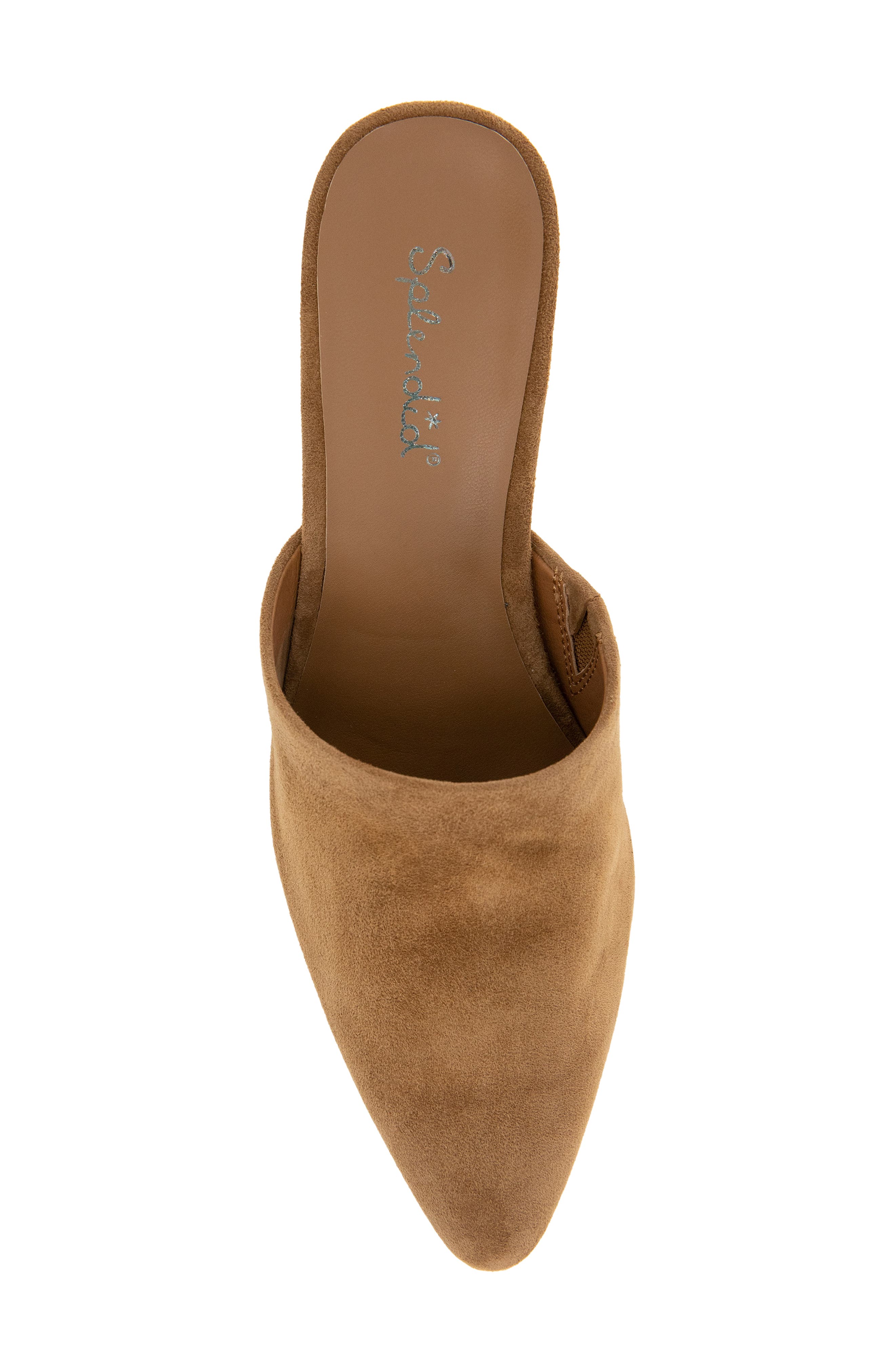 Splendid Lyn Suede Mule Heel, Alternate, color, Macchiato