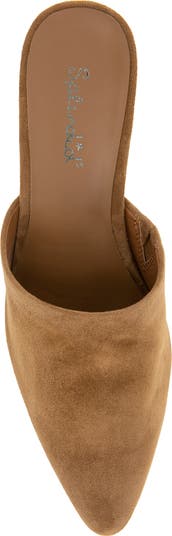 Lyn Suede Mule Heel