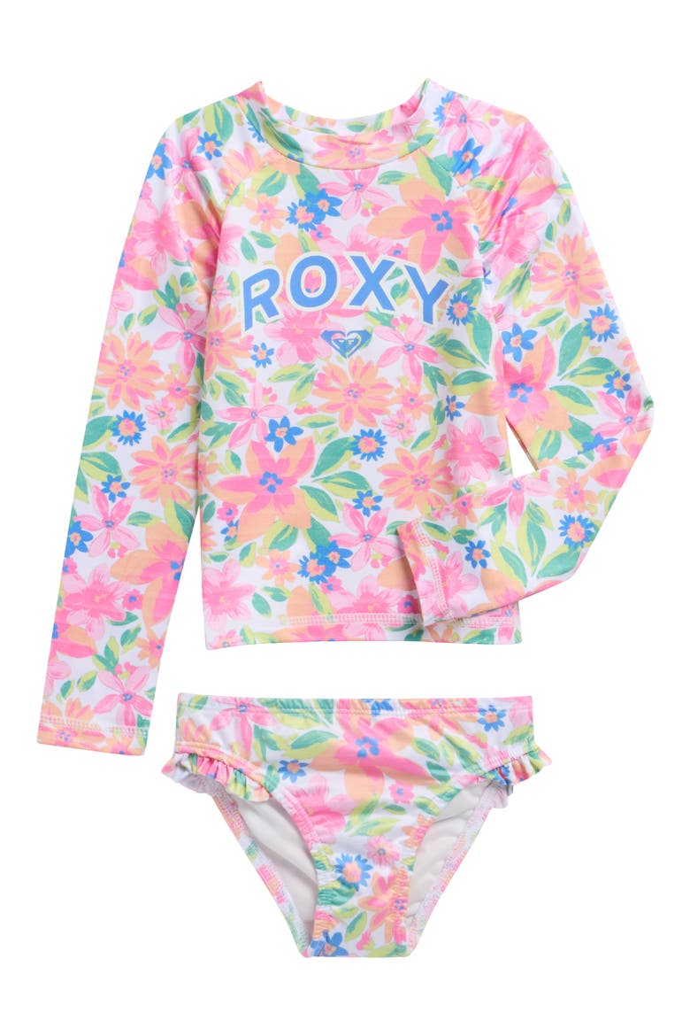 Kids' Long Sleeve Two-Piece Rashguard Swimsuit, Main, color, PREPACK ASSORTED