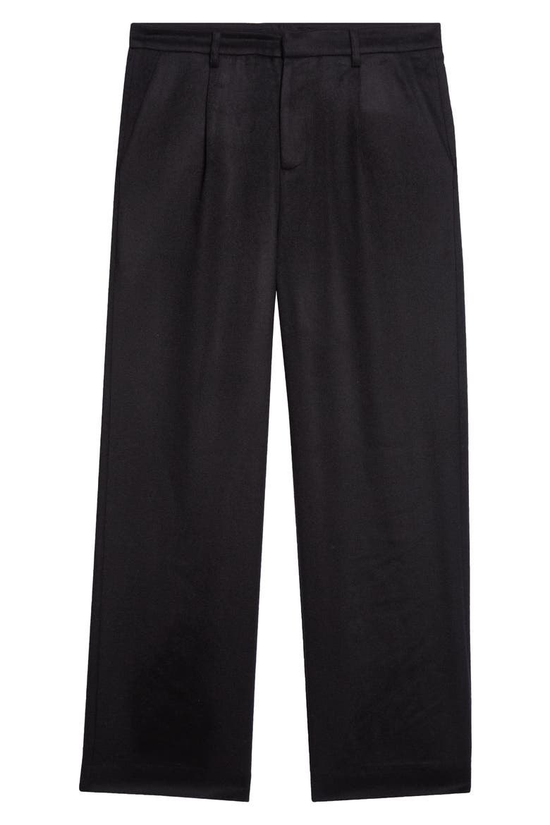 Wide Leg Suit Pants, Main, color, BLACK