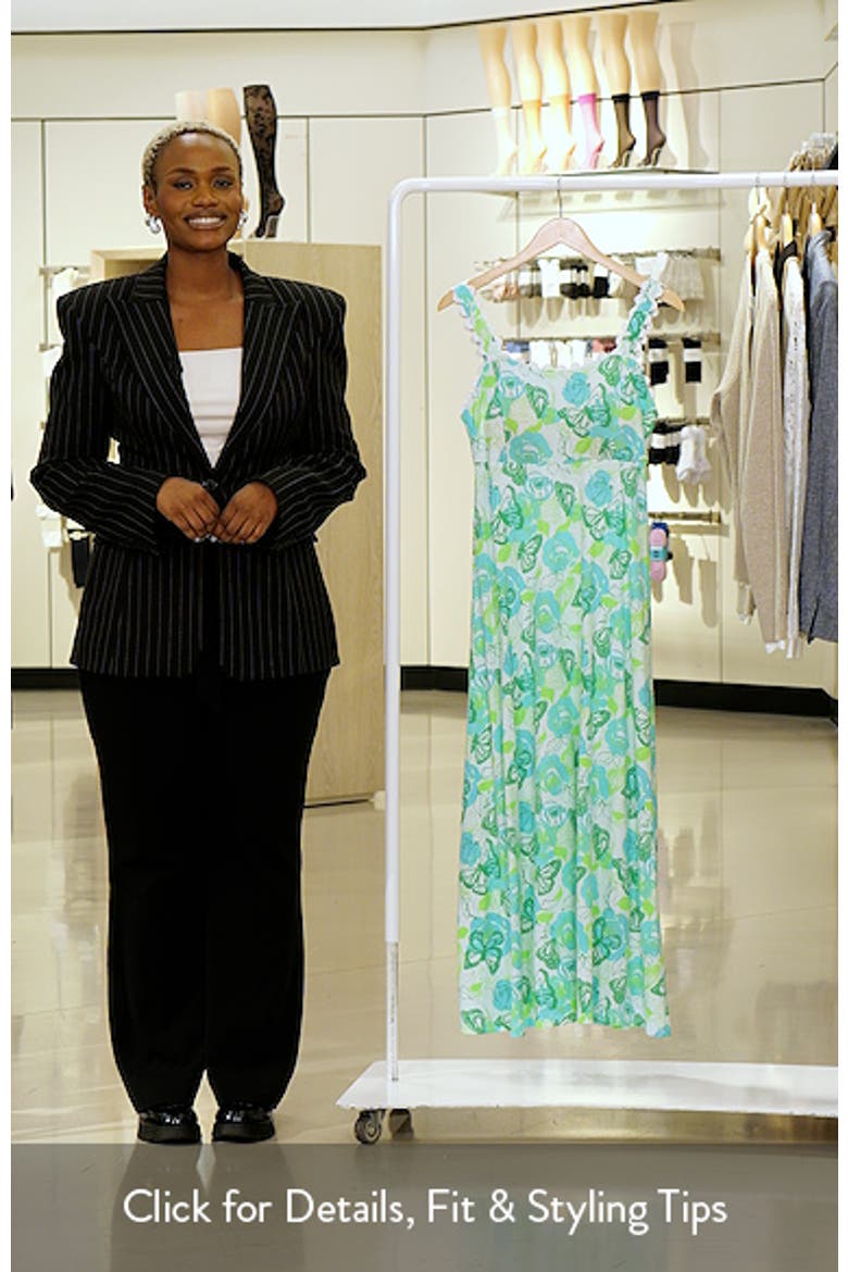 Dwyer Floral Print Midi Dress video