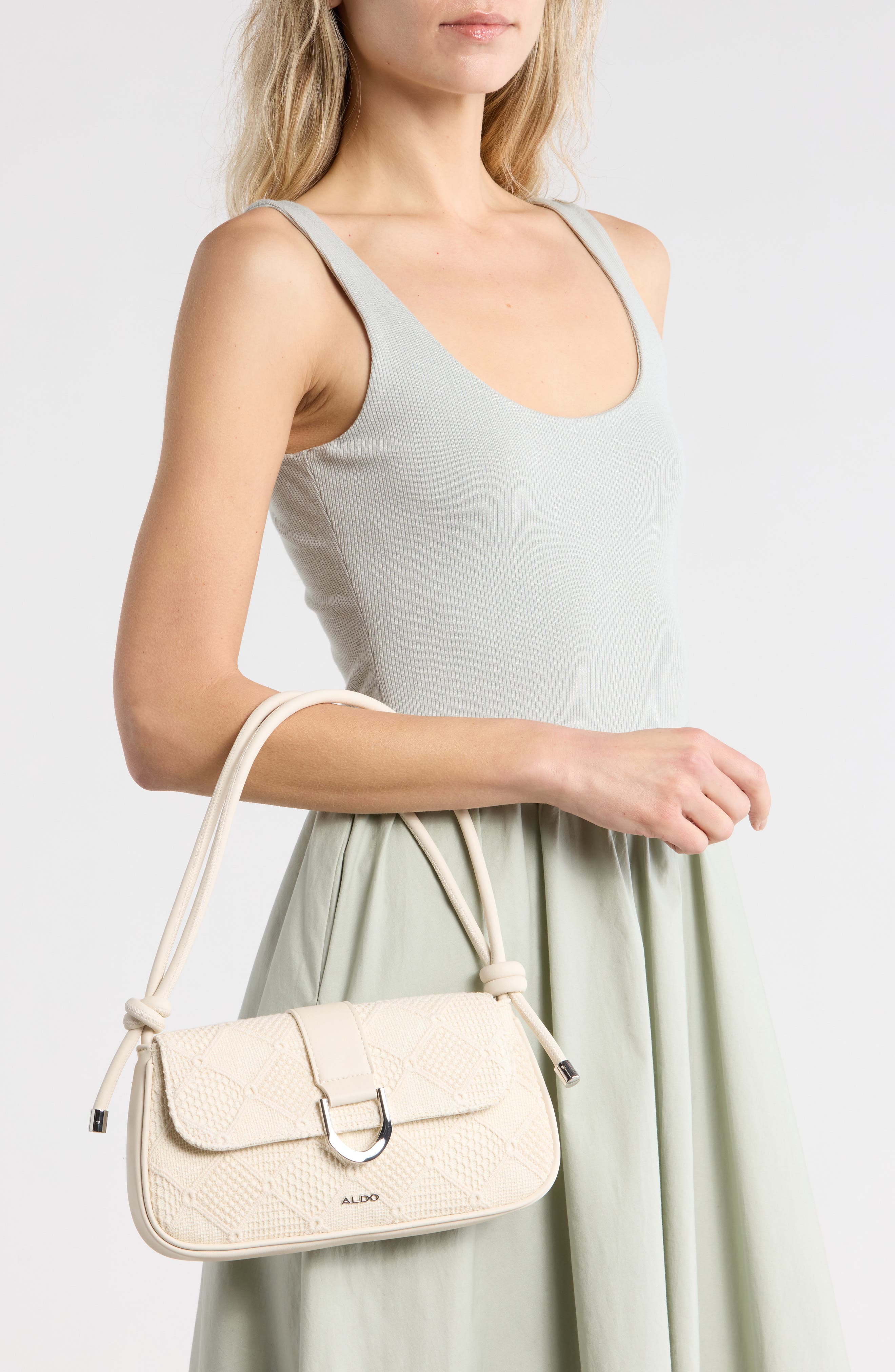 Alodalegyn Shoulder Bag, Alternate, color, CREAM