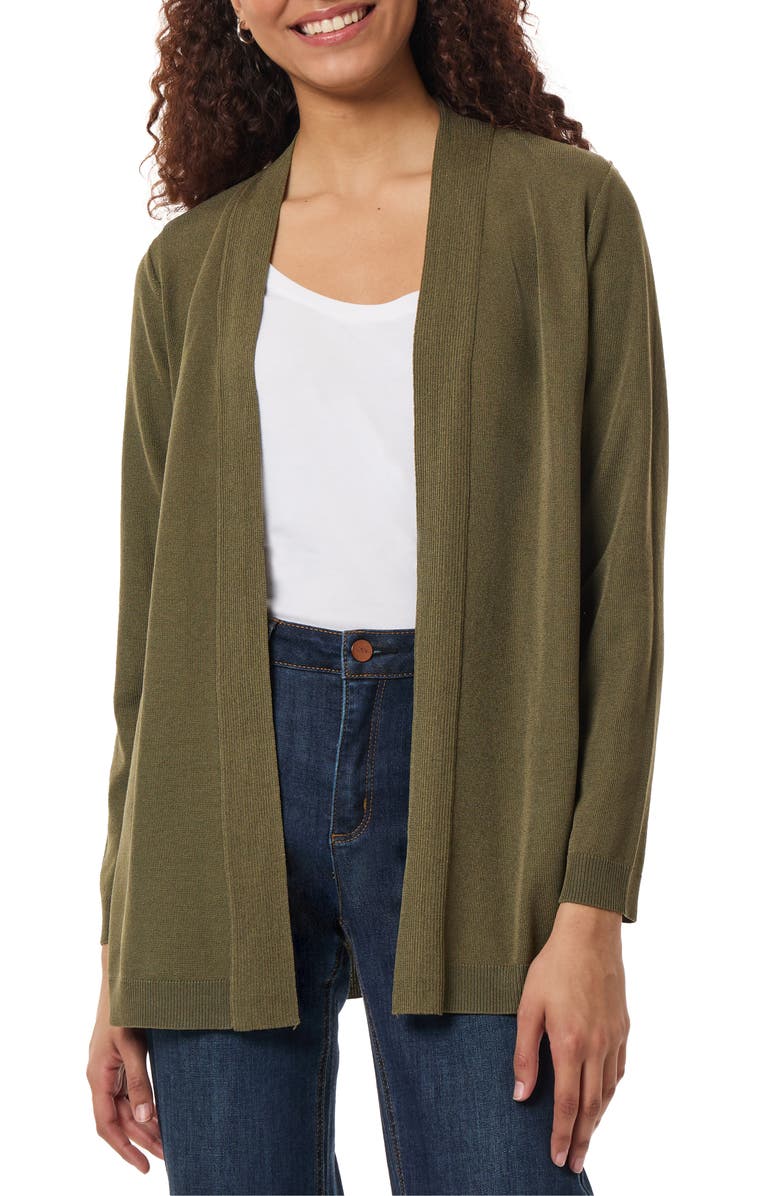Jones New York Open Front Cardigan, Main, color, 