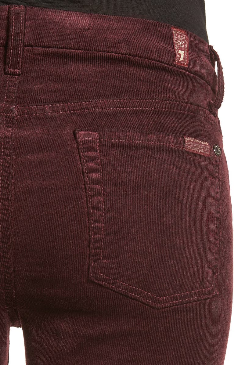 7 For All Mankind <sup>®</sup> 'The Skinny' Corduroy Pants, Alternate, color, 