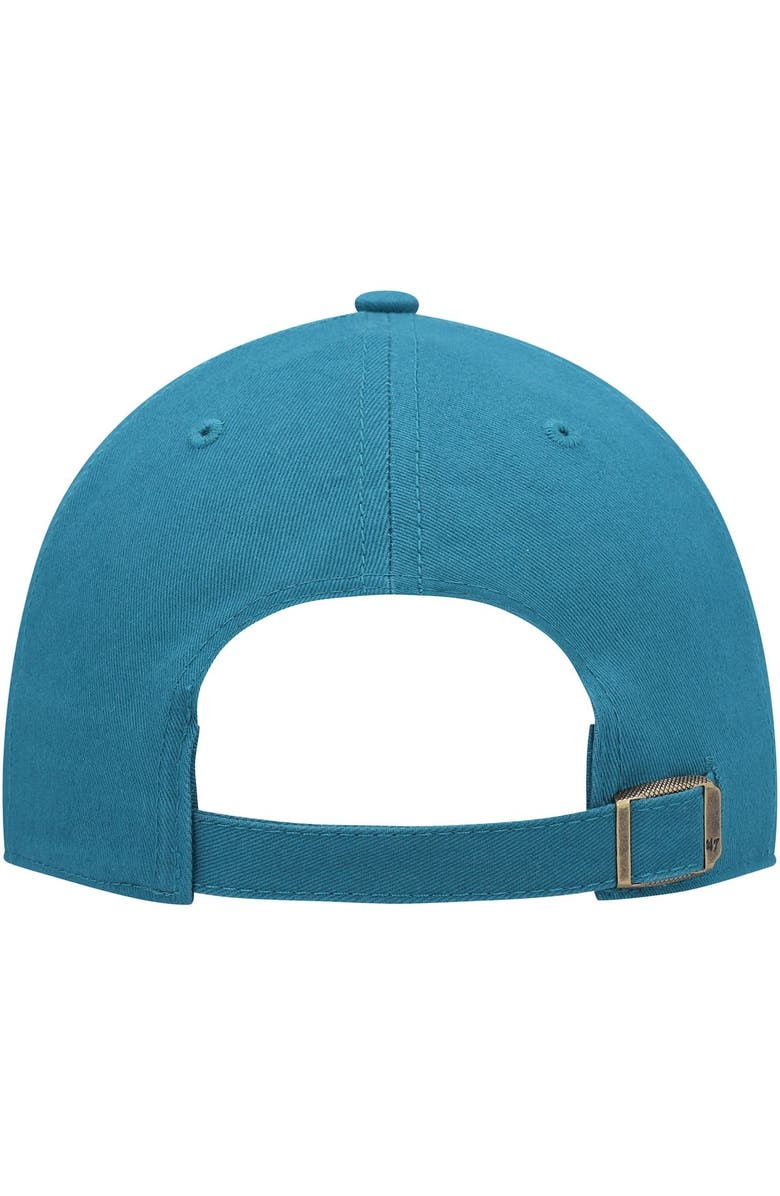 '47 Women's '47 Teal San Jose Sharks Team Miata Clean Up Adjustable Hat, Alternate, color, Teal