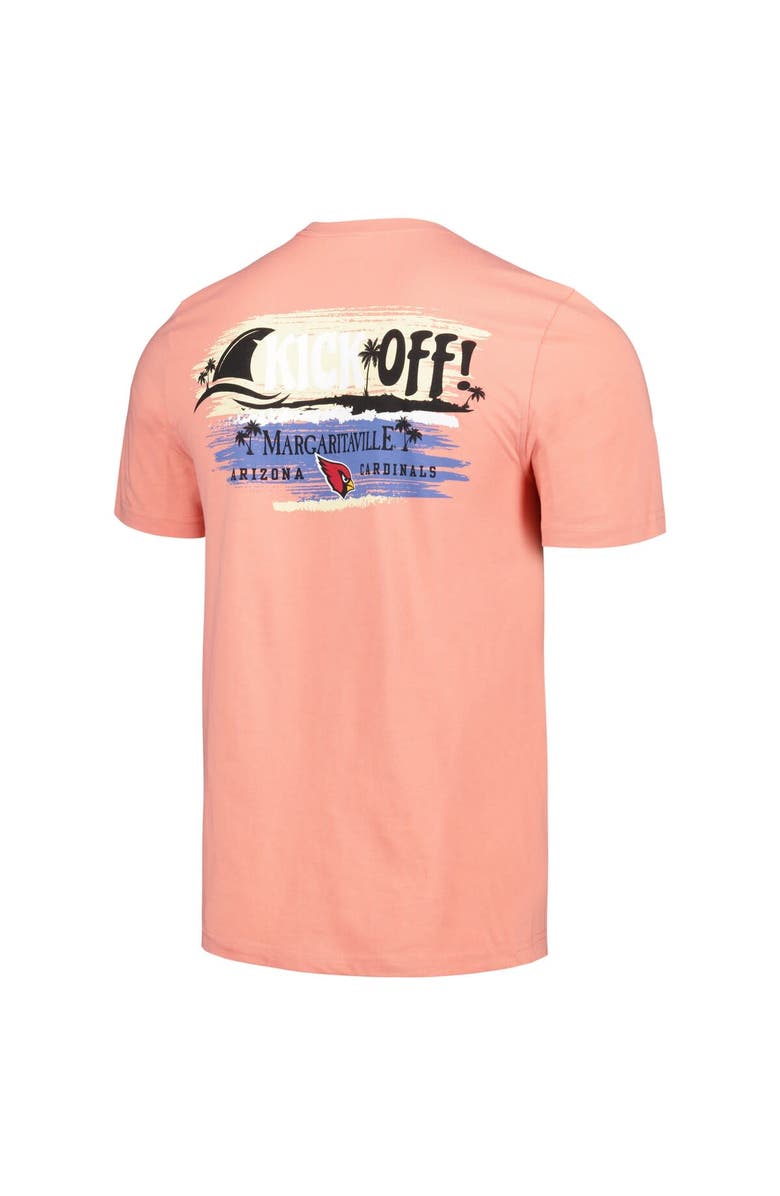 Margaritaville Men's Margaritaville Orange Arizona Cardinals T-Shirt, Alternate, color,