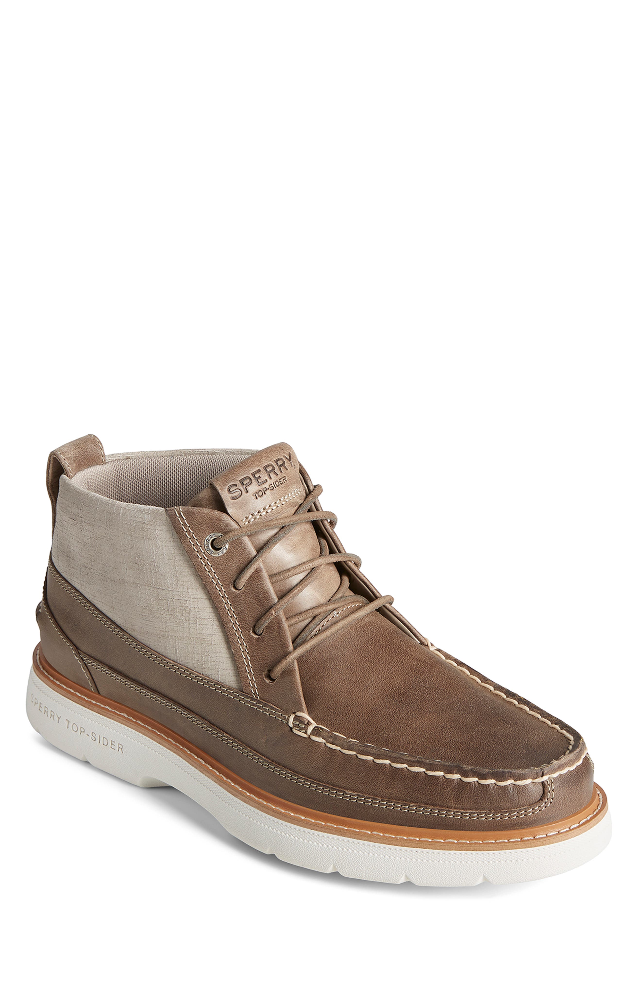 Sperry A/O PLUSHWAVE Lug Chukka Boot, Main, color, 