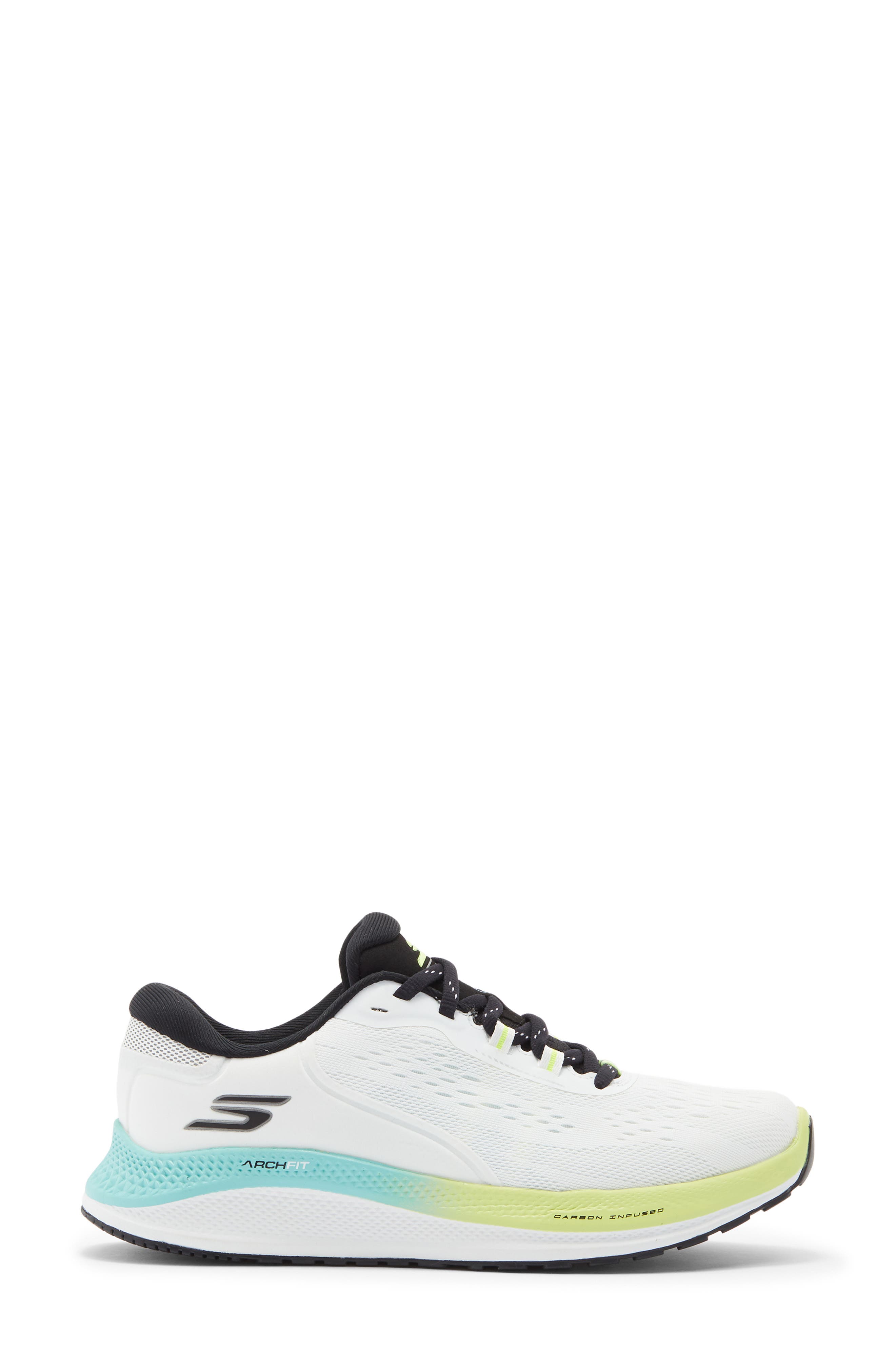 Go Run Persistence Running Shoe, Alternate, color, WHITE/ BLACK MULTI