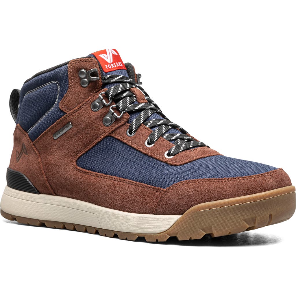 Forsake Fifteen Mid Hiking Shoe in Navy/Brown  product