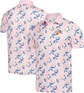 PUMA Men's Puma  Pink Arnold Palmer Invitational Springs Floral Polo