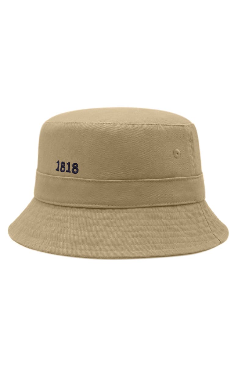 Amicale Cashmere Cotton Twill Bucket Hat, Alternate, color, White