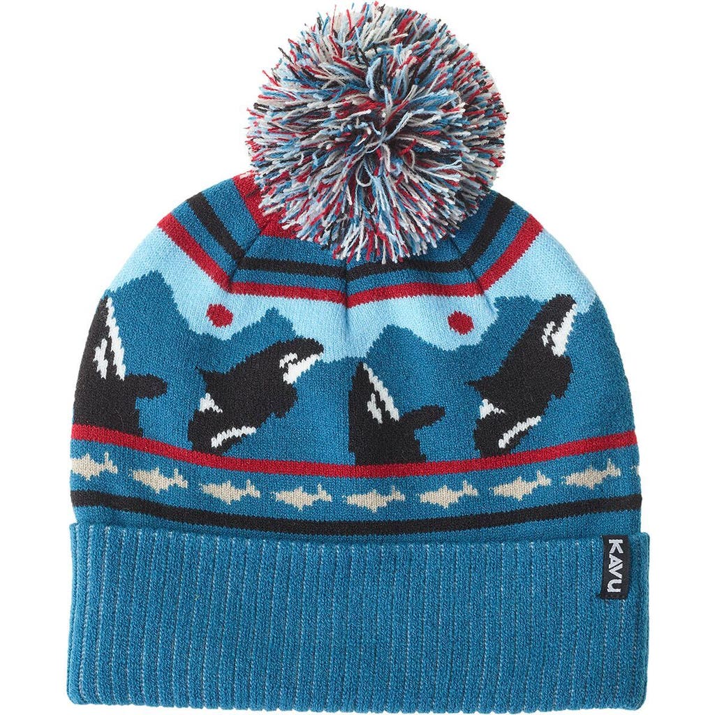 Kavu Herschel Pom Beanie In Multi