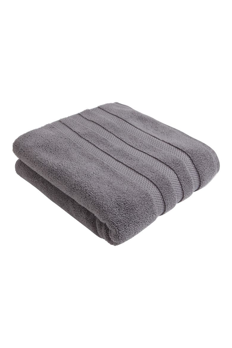 8-Piece Zero Twist Cotton Towel Set, Alternate, color, CHARCOAL