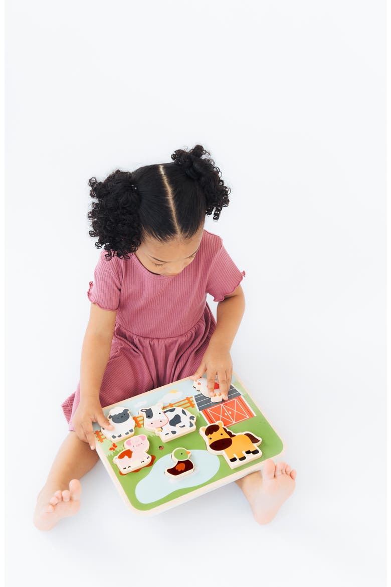 Kids' Farm Wooden Puzzle, Alternate, color, NONE