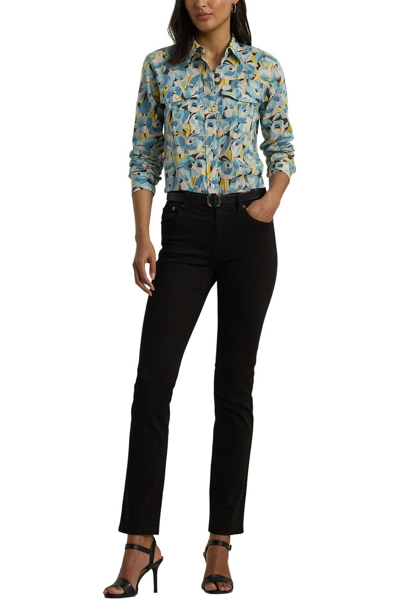 Lauren Ralph Lauren '80s Cotton Voile Button-Up Shirt, Alternate, color,