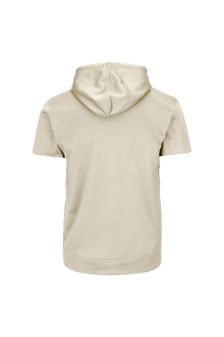 Men's Fanatics  Cream/Royal Los Angeles Dodgers Big & Tall Contrast Short Sleeve Hoodie, Alternate, color, Cream