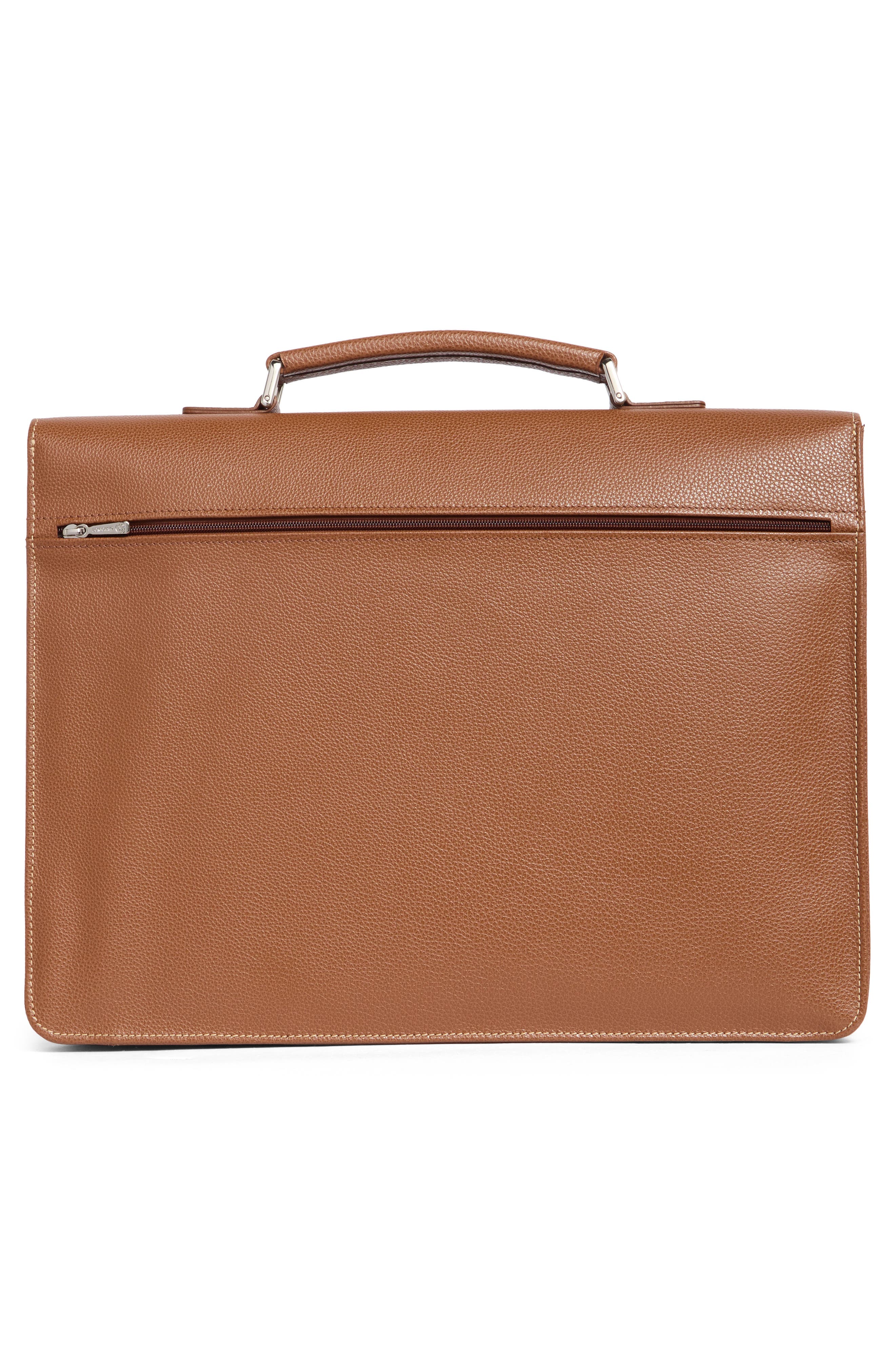 Longchamp Briefcase, Alternate, color, Cognac