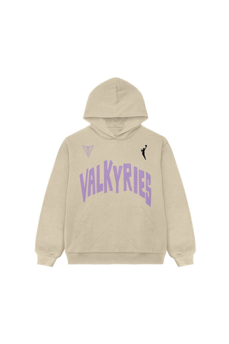 Unisex Playa Society  Oatmeal Golden State Valkyries Established Hoodie, Alternate, color, Oatmeal
