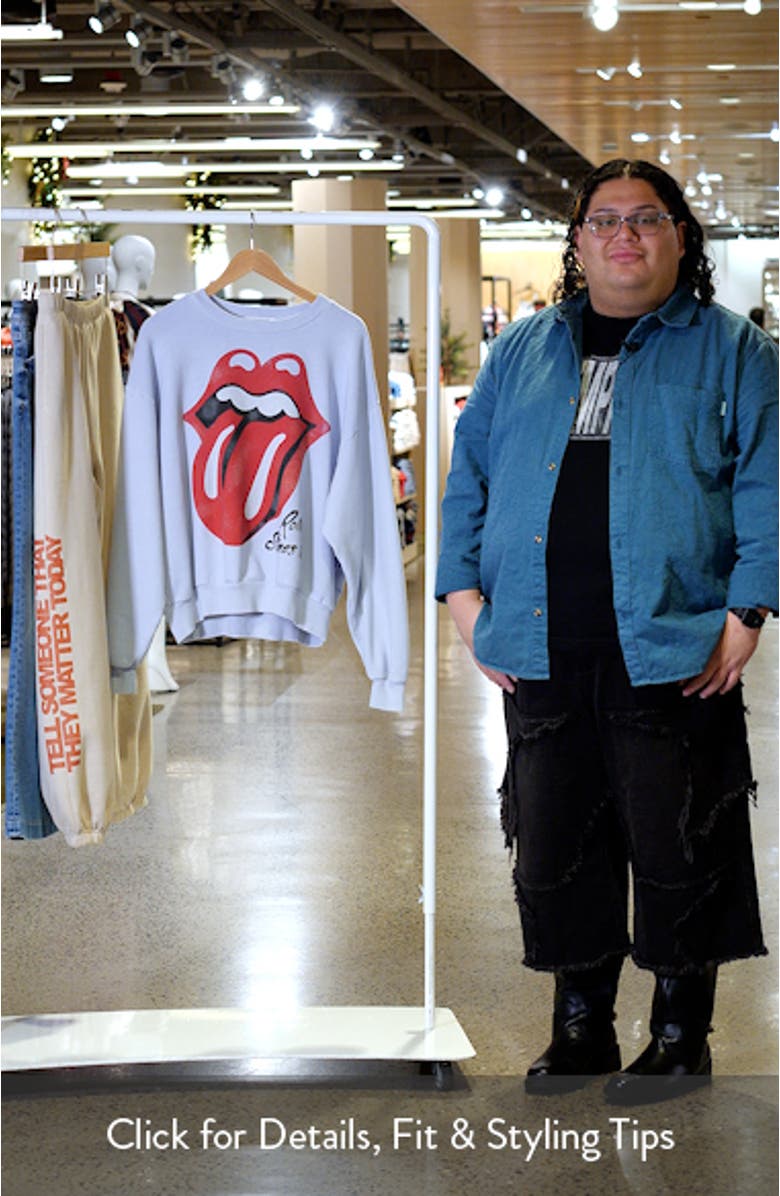 Rolling Stones Cotton Graphic Sweatshirt, sales video thumbnail