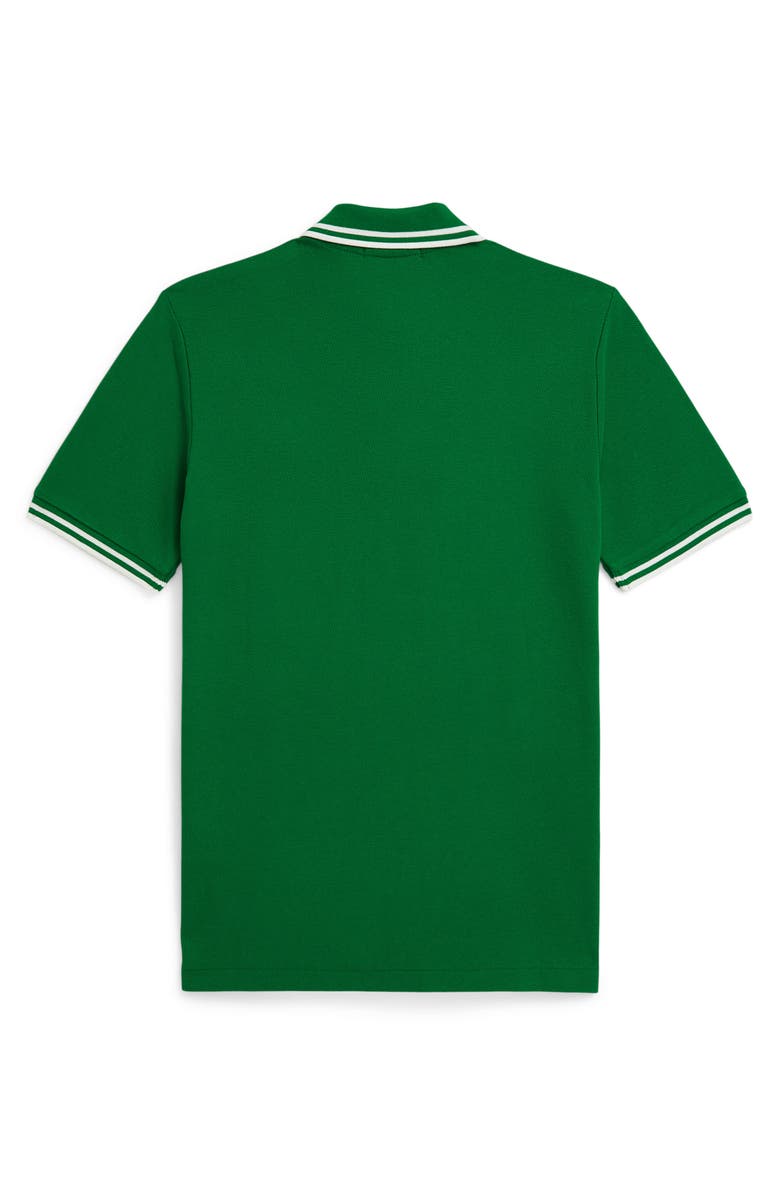 Polo Ralph Lauren Kids' Short Sleeve Cotton Polo, Alternate, color, Athletic Green