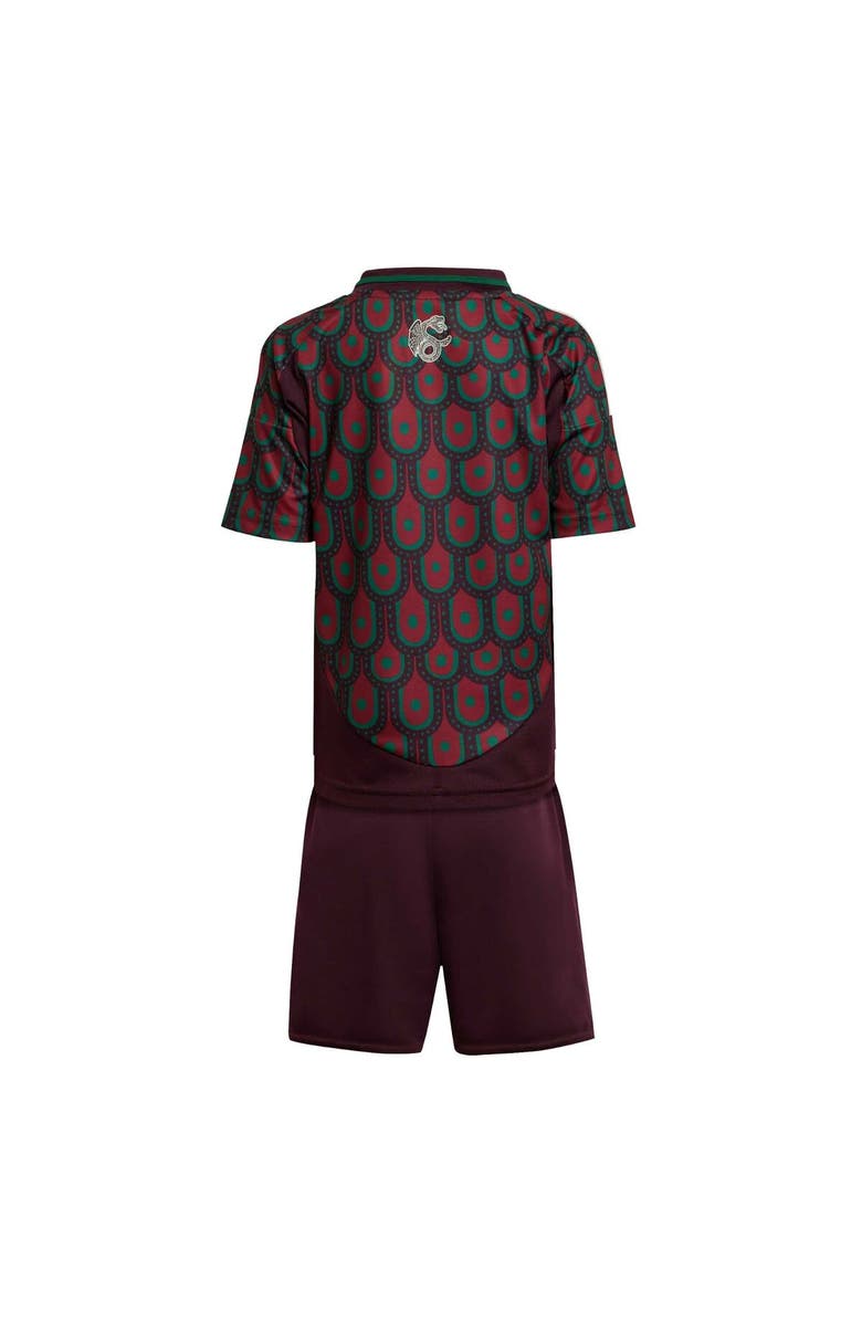 adidas Toddler adidas Burgundy Mexico National Team 2024 Home Mini Kit, Alternate, color, 