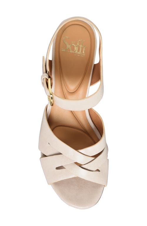 Söfft Lacie Sandal In Tapioca