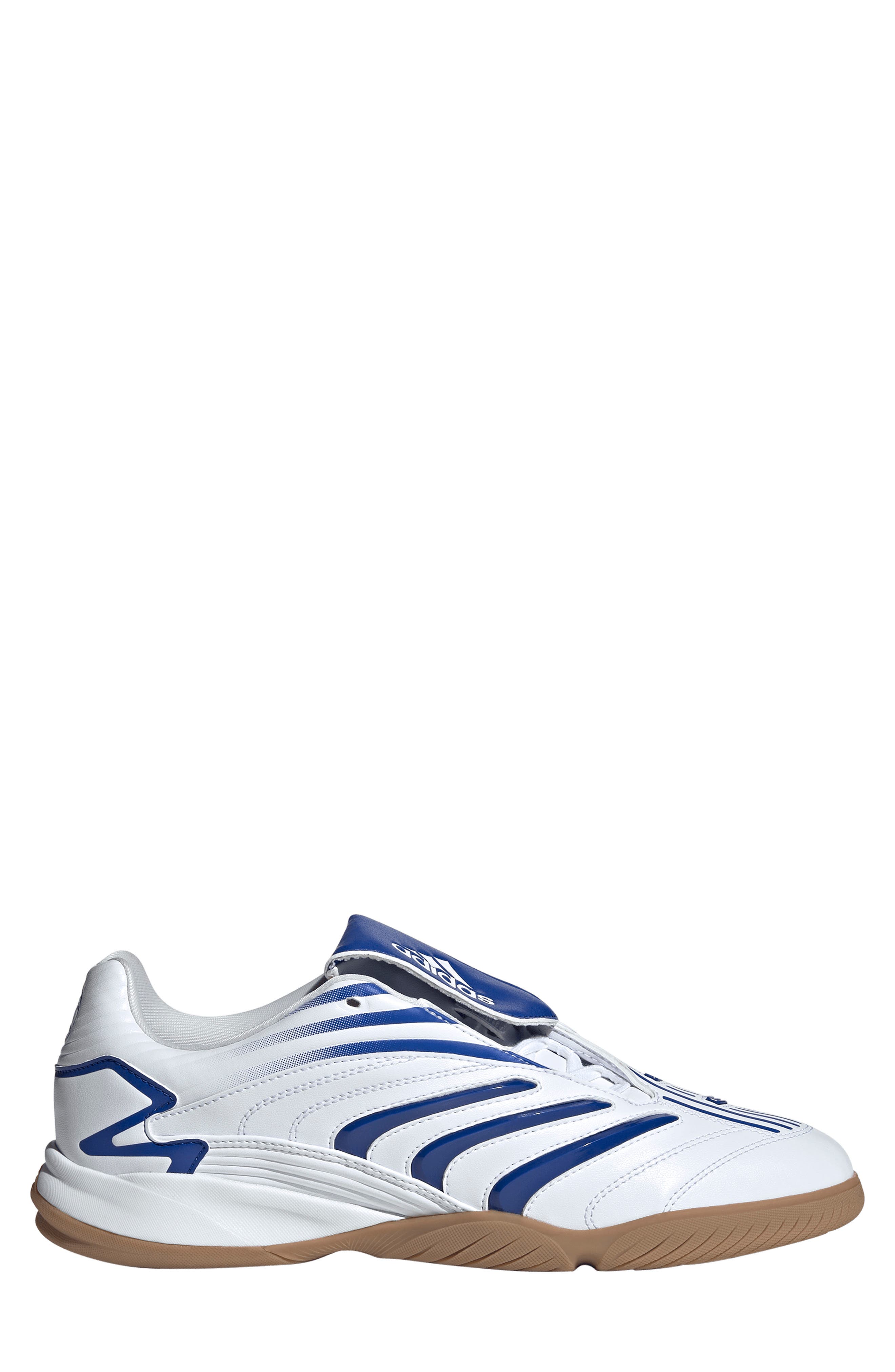 adidas Gender Inclusive Predator Sala Soccer Sneaker, Alternate, color, White