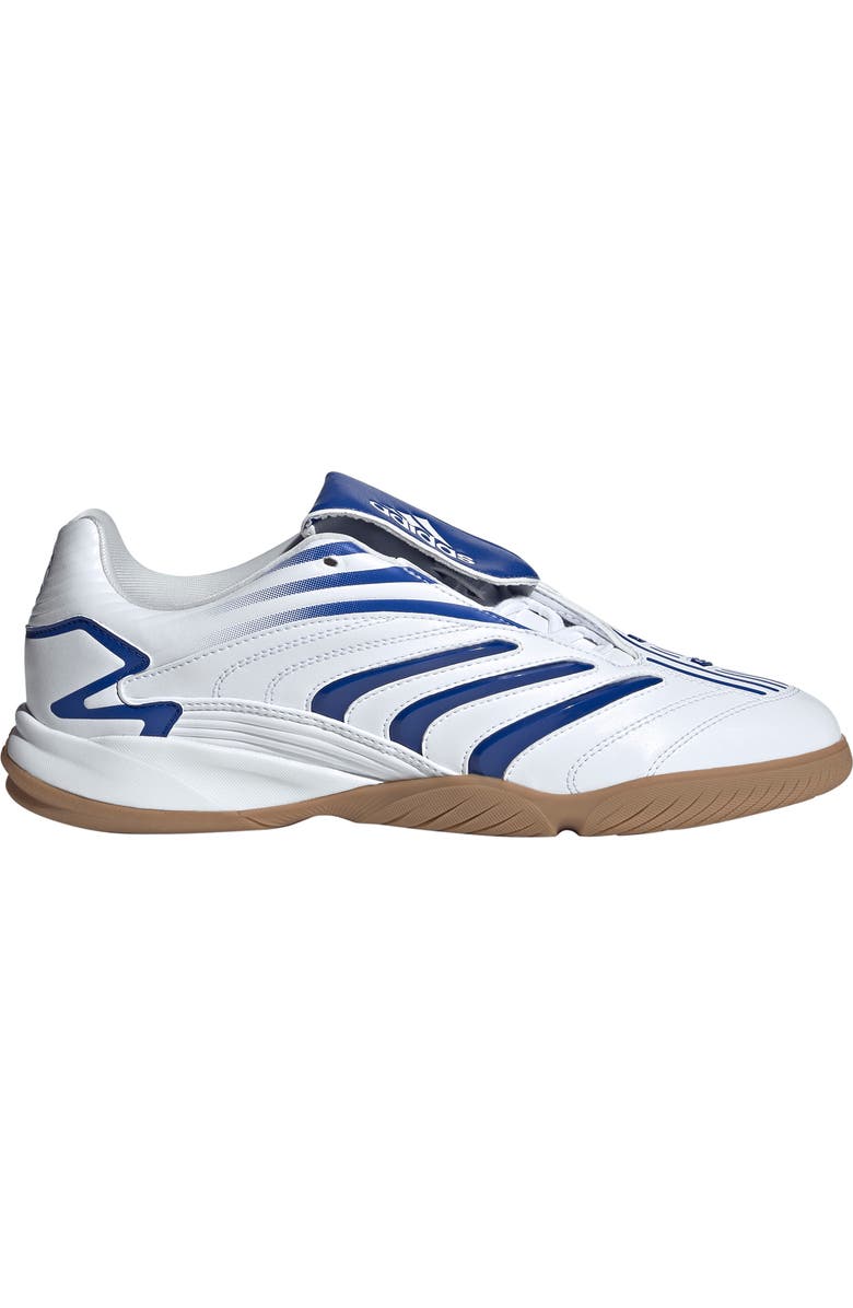 adidas Gender Inclusive Predator Sala Soccer Sneaker, Alternate, color, White