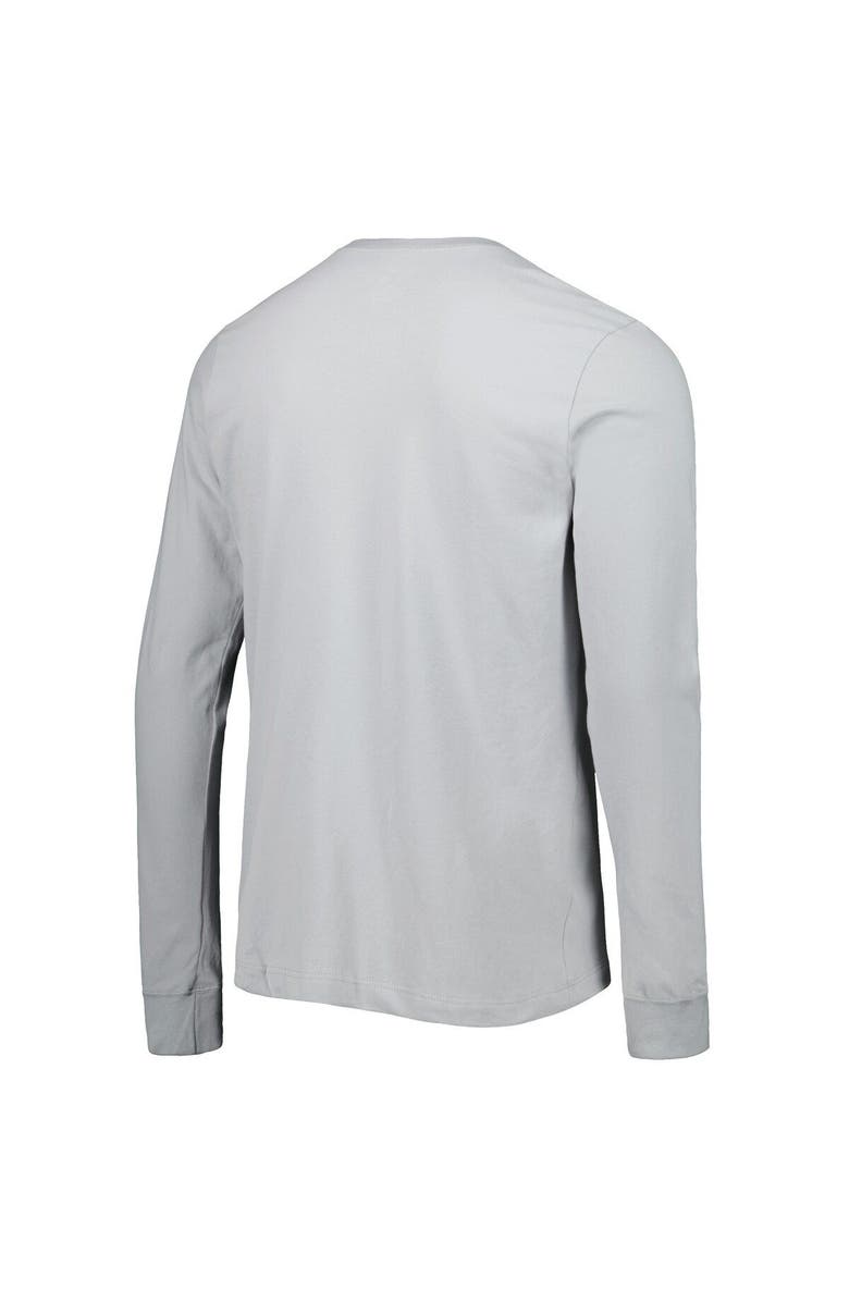 Nike Men's Nike Gray Texas Longhorns Team Practice Performance Long Sleeve T-Shirt, Alternate, color,