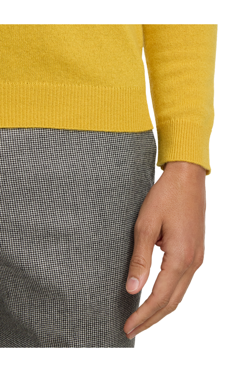 Paul Fredrick Cashmere Turtleneck Sweater, Alternate, color, Gold