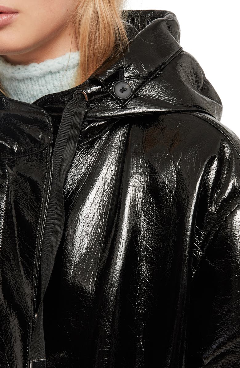 AllSaints Kelsey Nya Faux Leather Jacket, Alternate, color, 