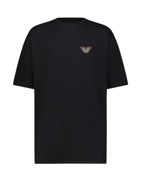 Sunflower - Butterfly  Graphic  T Shirt