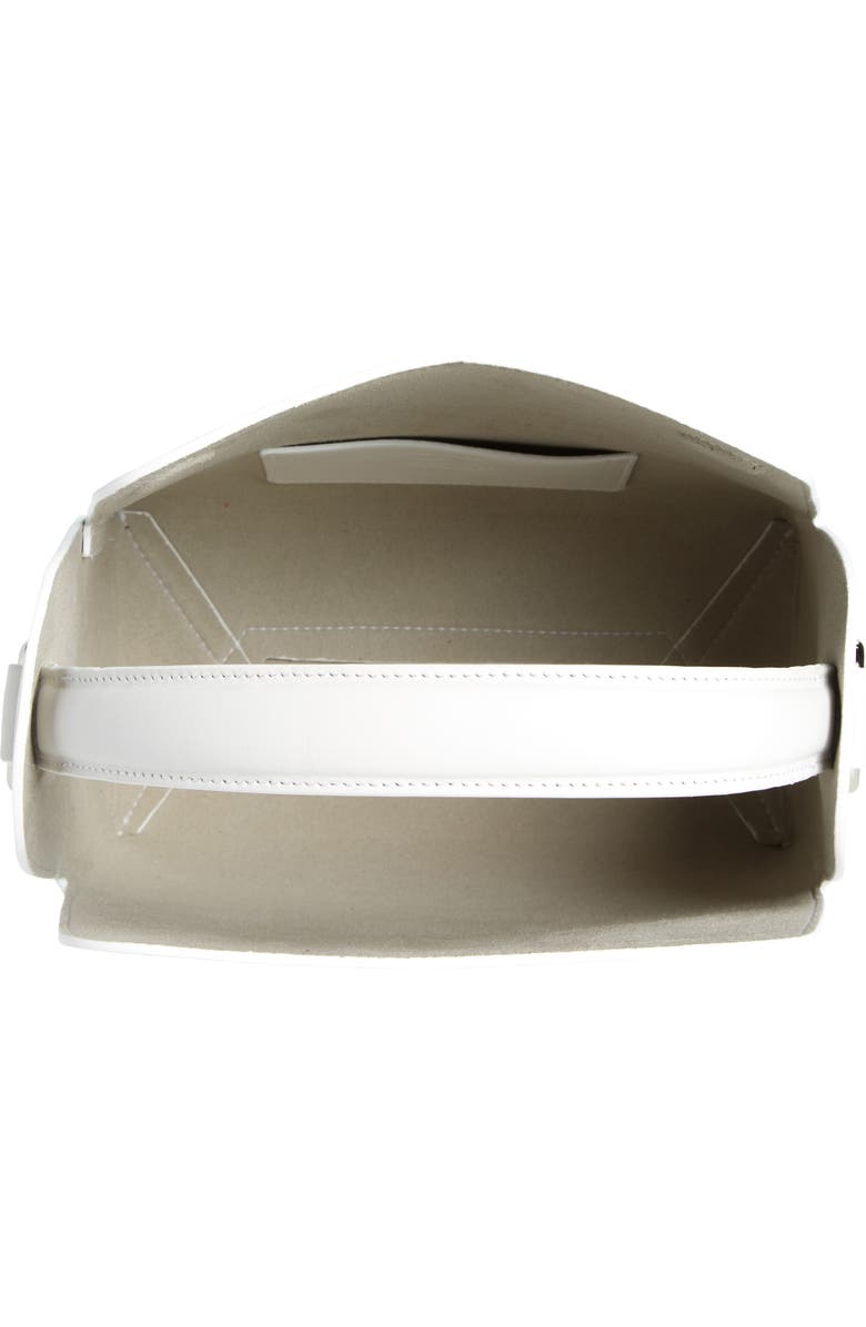 WE-AR4 The Pastry Box Handbag, Alternate, color, Optic White