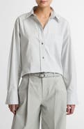 Vince Crop Cotton Shirt