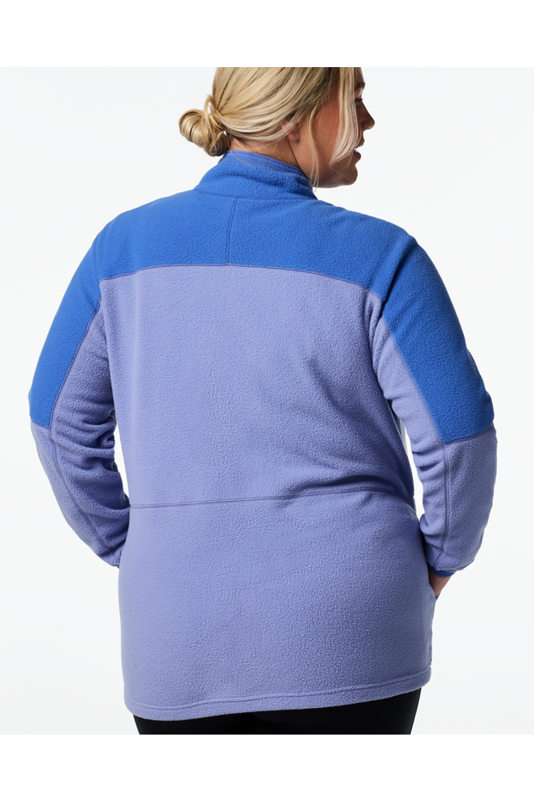 Abrazo Fleece Full-Zip Jacket - Women's, Alternate, color, Azure and Aster