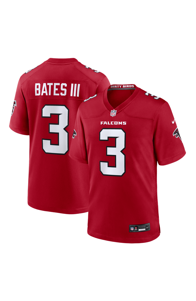 Nike Men's Nike Jessie Bates III Red Atlanta Falcons Game Jersey, Main, color, Red