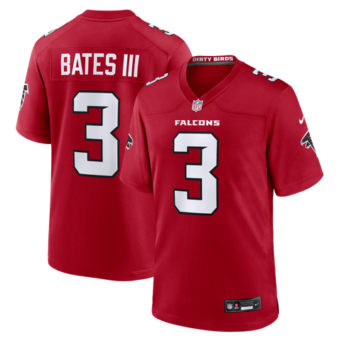 Men's Nike Jessie Bates III Red Atlanta Falcons Game Jersey