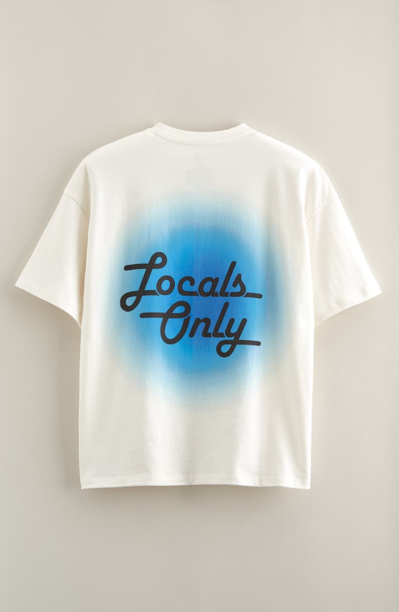 Treasure & Bond Kids' Graphic T-Shirt, Alternate, color, Ivory Egret Locals Only